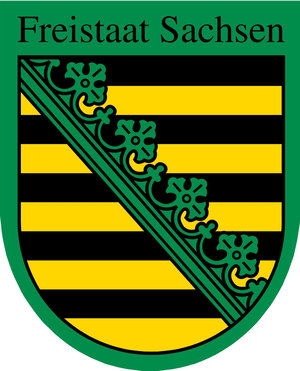 Logo des Freistaates Sachsen