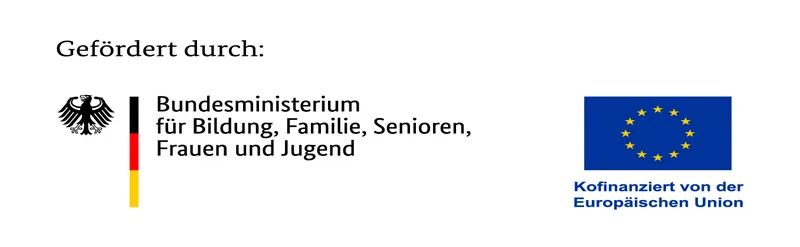 Förderlogos BMBFSFJ und EU