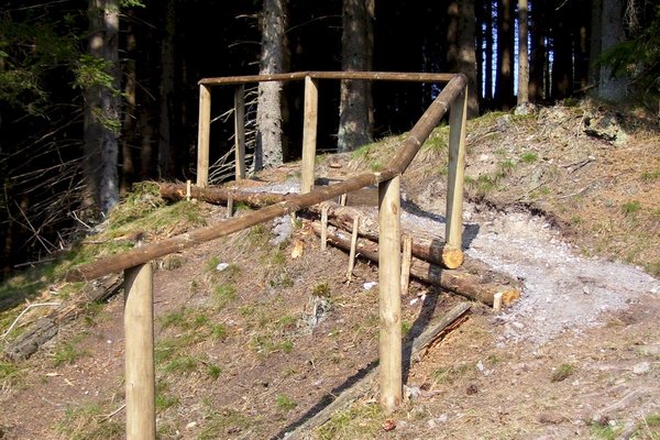 Aufbereitung eines Wanderweges in Goslar.