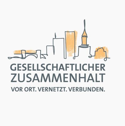 Logo Programm "Gesellschaftlicher Zusammenhalt"