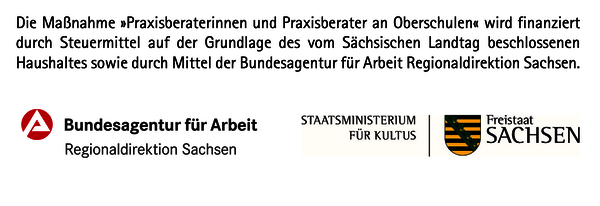 Fördermittelgeber des Projektes Praxisberater an Oberschulen