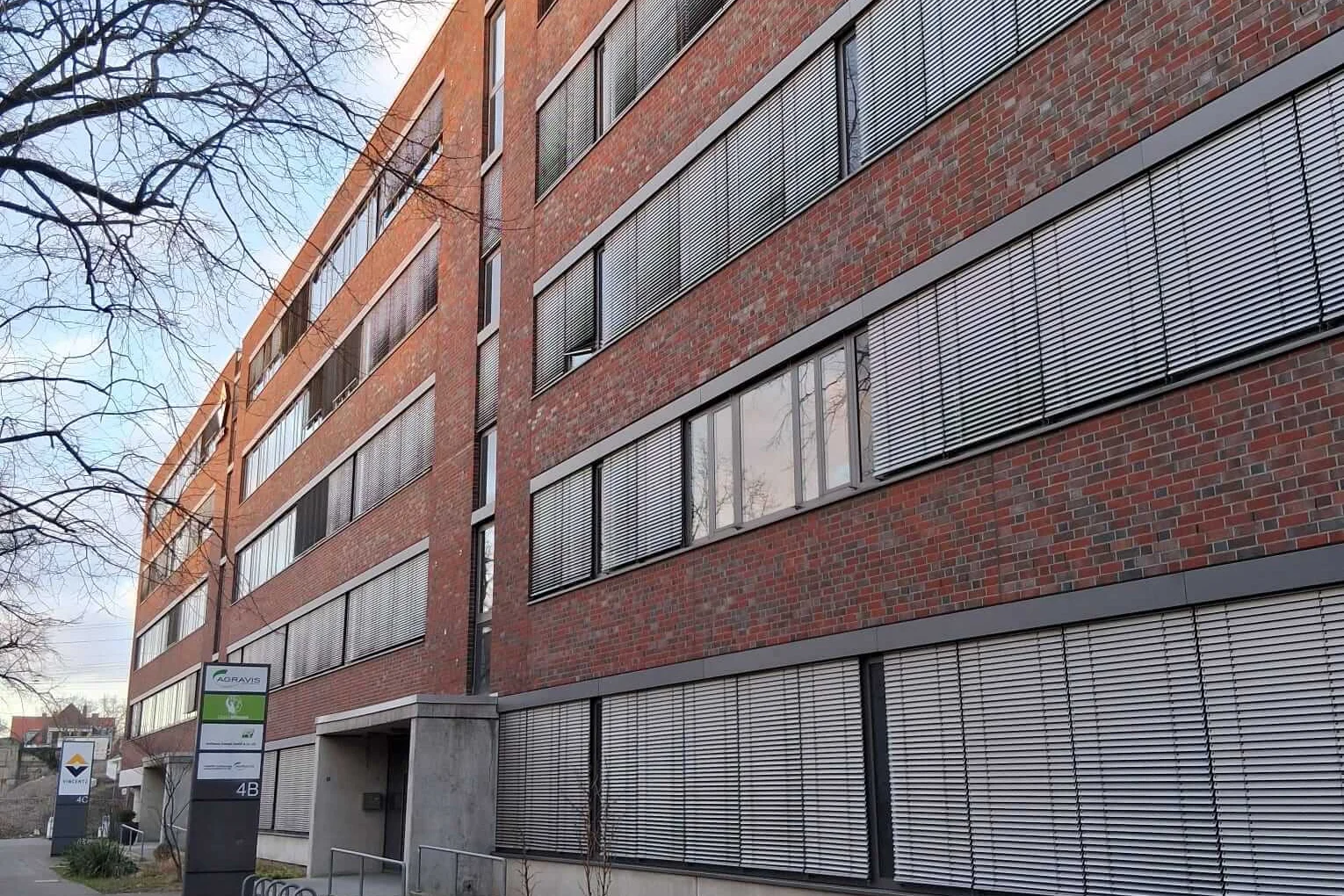 Ansicht der DAA in der Plathnerstraße in Hannover.